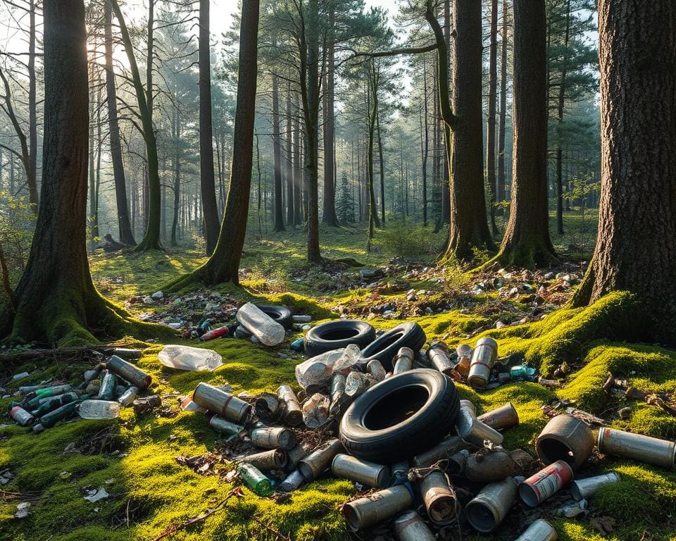 Kosten Müllentsorgung im Wald