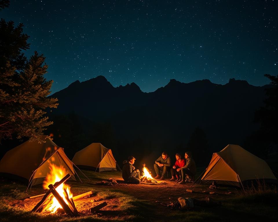 Sicherheit Nachtcamping
