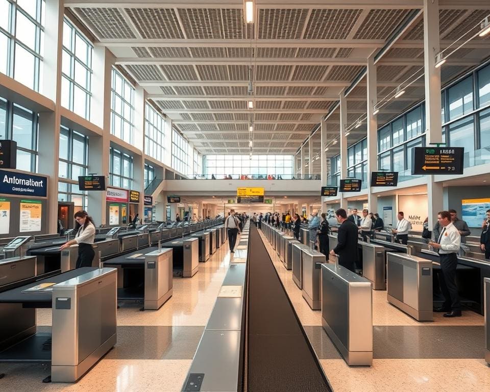 Sicherheitsbestimmungen Flughafen