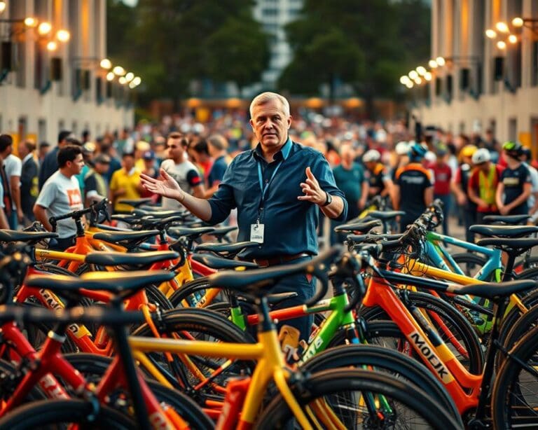 Was ist die Aufgabe eines Fahrrad-Eventplaners?