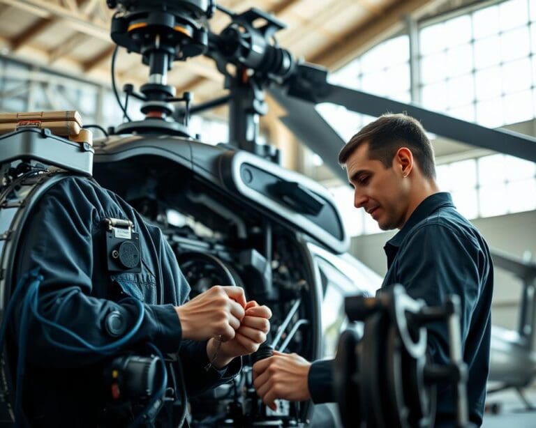Was macht ein Helikoptertechniker anders?