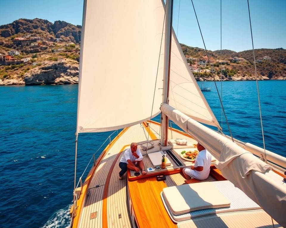 Welche Extras bietet ein Gulet mit Crew?