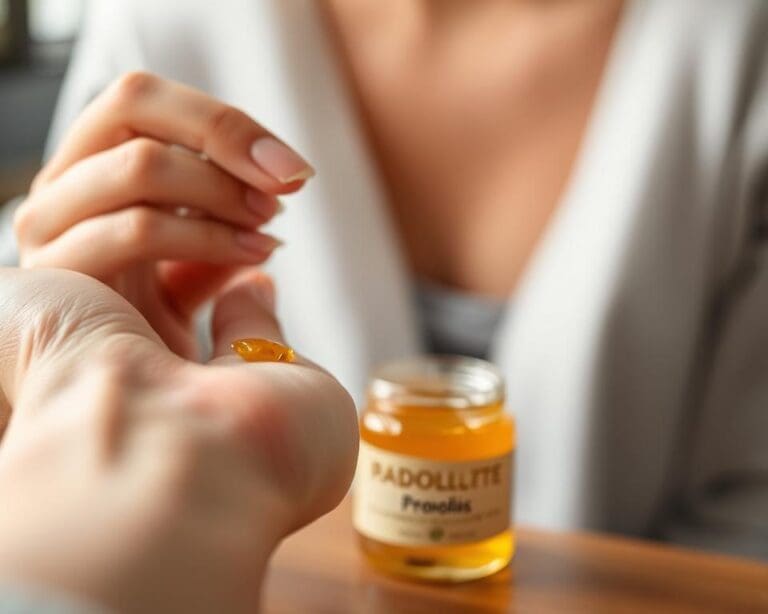 Wie wirkt Propolis bei kleinen Hautverletzungen?