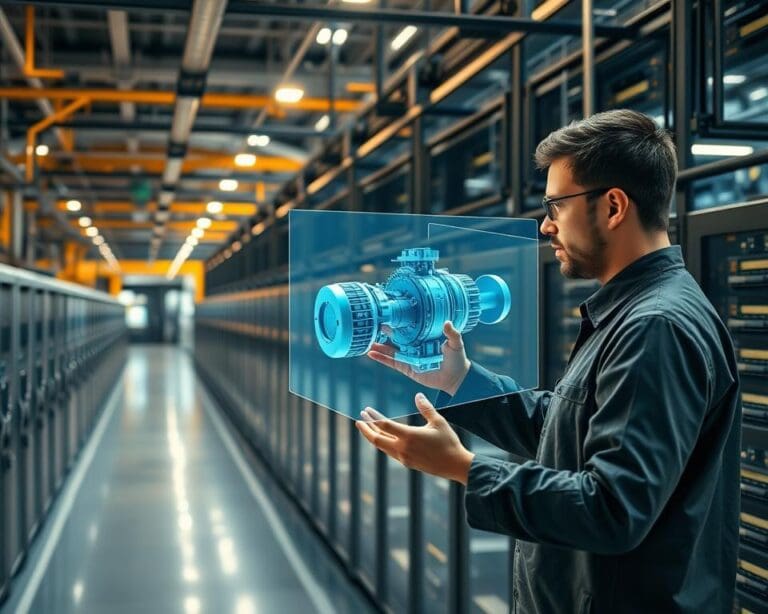 Wie nutzen Unternehmen digitale Zwillinge in der Industrie?