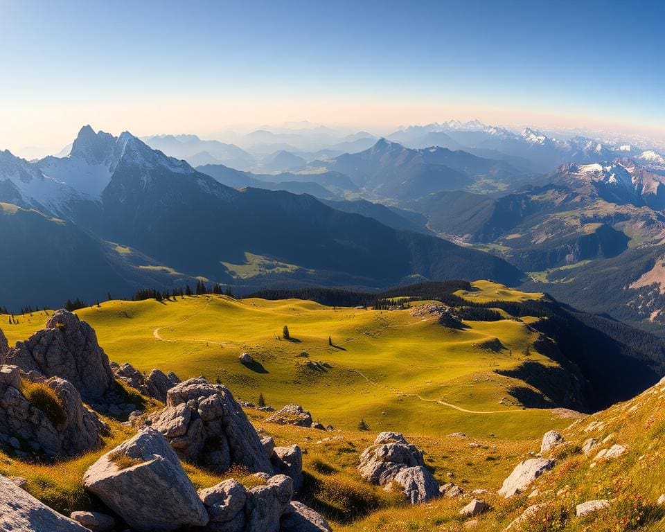 Wo findet man die schönsten Panoramablicke in den Alpen?