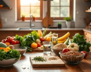 Sie gibt Hinweise, wie man gesund essen kann?