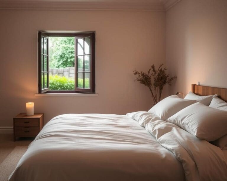 Wie schaffe ich Ruhe im Schlafzimmer?