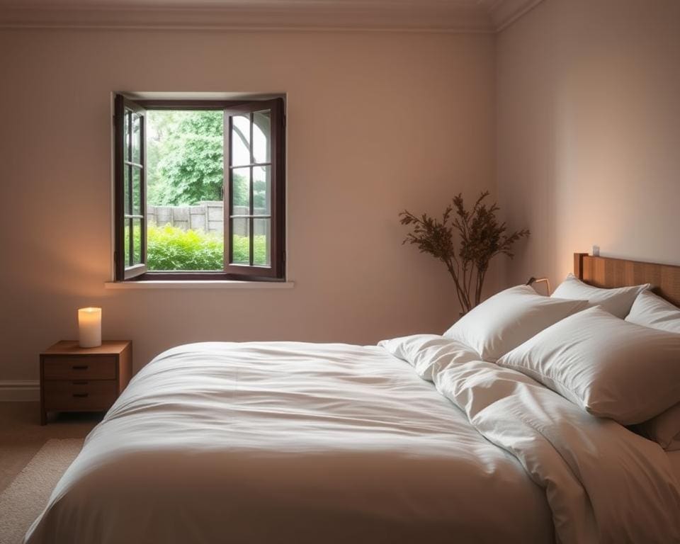 Wie schaffe ich Ruhe im Schlafzimmer?