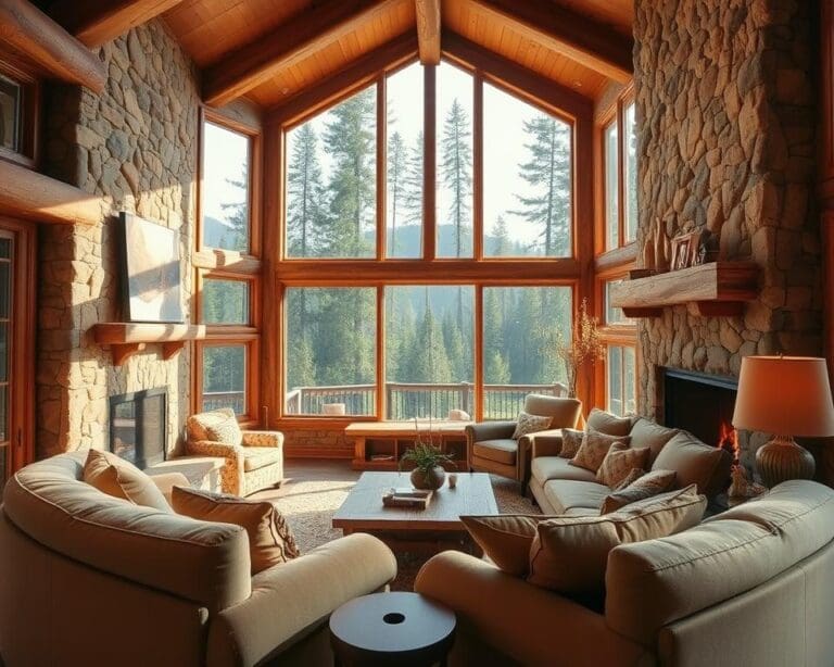 Wohnen mit Holz und Stein