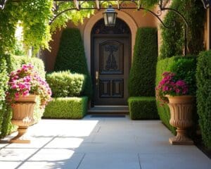 Warum ist Pflege von Vorhoefen wichtig fuer den ersten Eindruck?