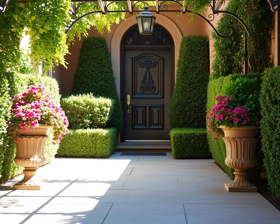 Warum ist Pflege von Vorhoefen wichtig fuer den ersten Eindruck?