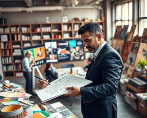 Was macht ein Creative Director fuer Markenidentitaet?