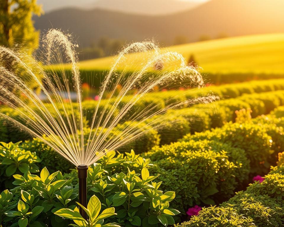 Was macht eine automatische Bewaesserung effizient?