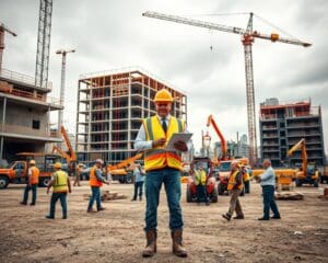 Welche Aufgaben uebernimmt ein Bauleiter auf der Baustelle?