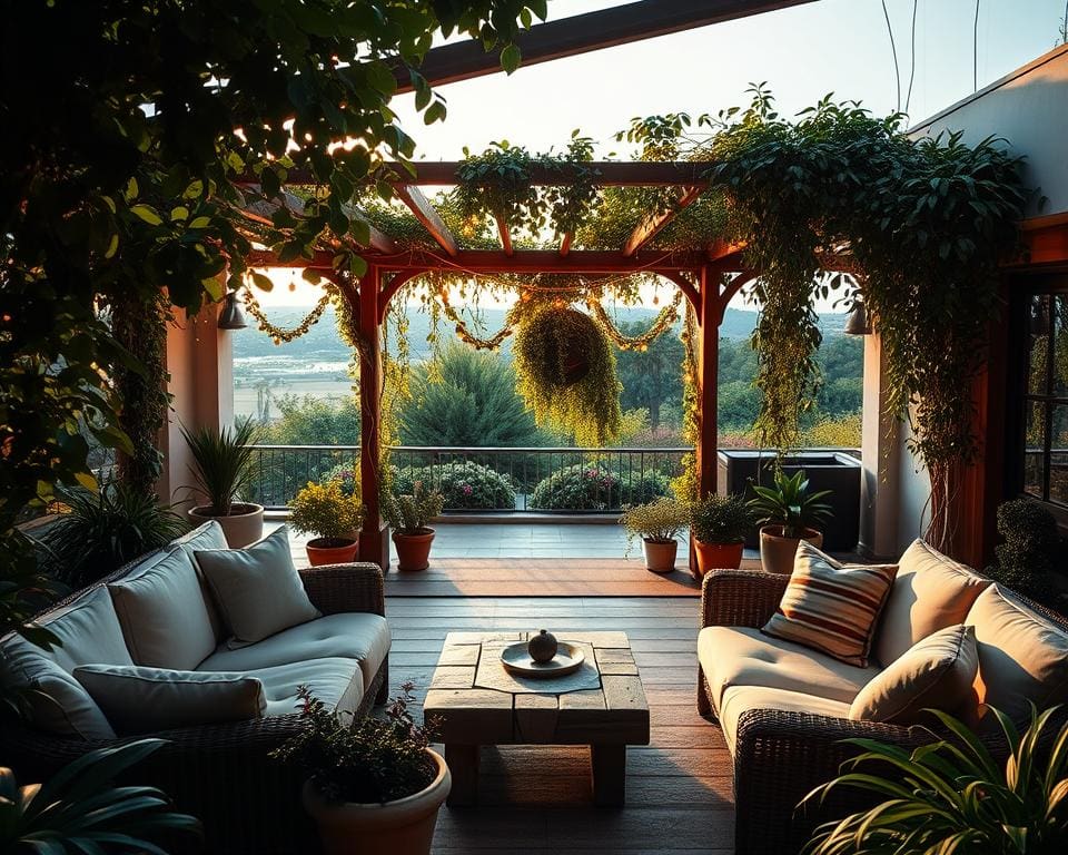 Welche Ideen machen deine Terrasse gemuetlich?