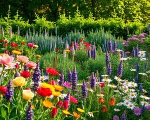 Welche Pflanzen bluehen das ganze Jahr ueber?