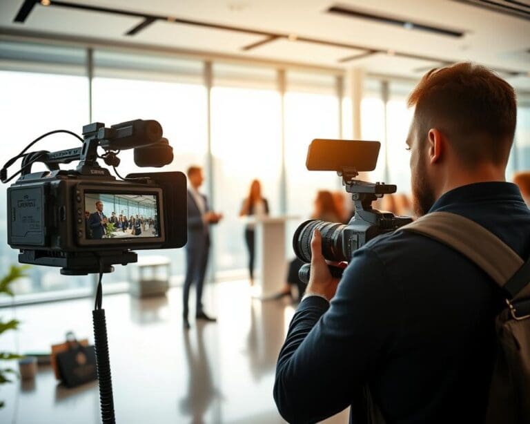Welche Vorteile bietet ein Videograf fuer Firmenauftritte?