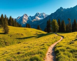 Welche Wanderwege in den Alpen sind besonders schoen?