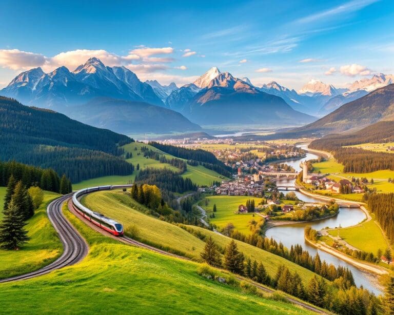 Welche Zugstrecken bieten die beste Aussicht?