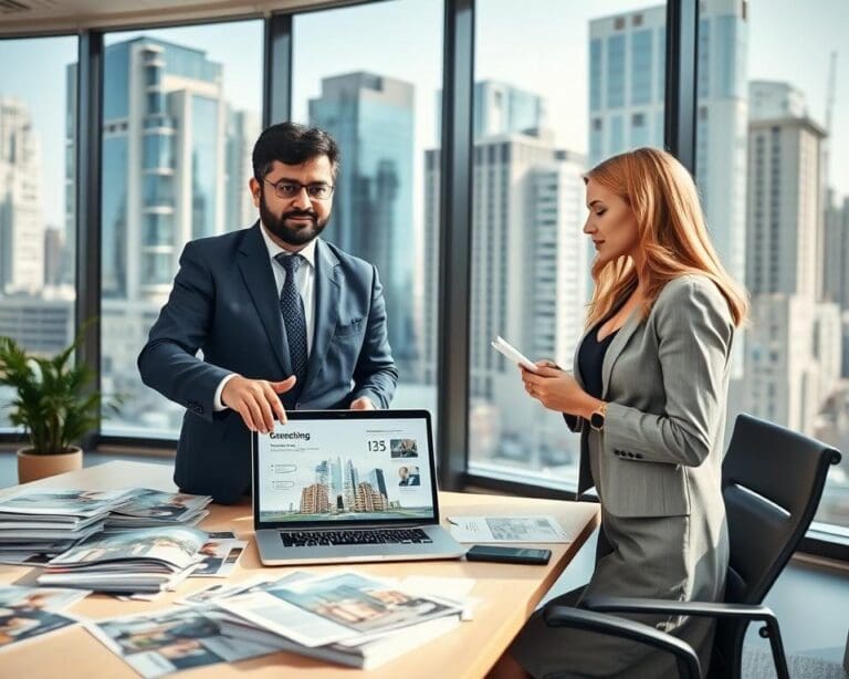 Wie arbeitet ein Immobilienberater im Gewerbebereich?