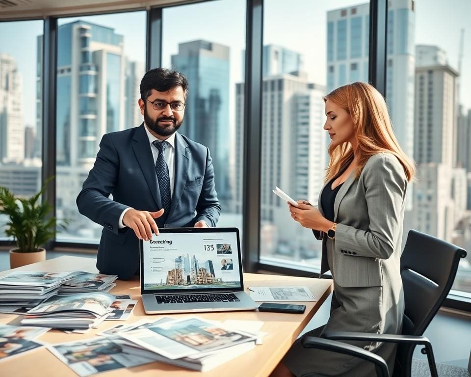 Wie arbeitet ein Immobilienberater im Gewerbebereich?