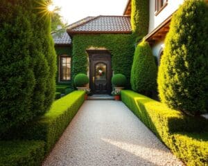 Wie bleibt dein Vorhof in Zuerich das ganze Jahr gepflegt?