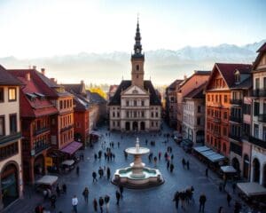 Wie entdeckst du das historische Zentrum von Zuerich?