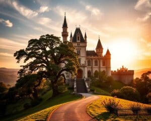 Wie entdeckst du die schoensten Schloesser Europas?