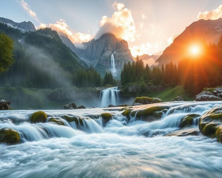 Wie entdeckst du die schoensten Wasserfaelle der Schweiz?