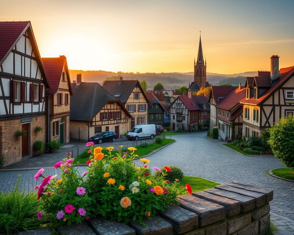 Wie entdeckst du kleine historische Doerfer?