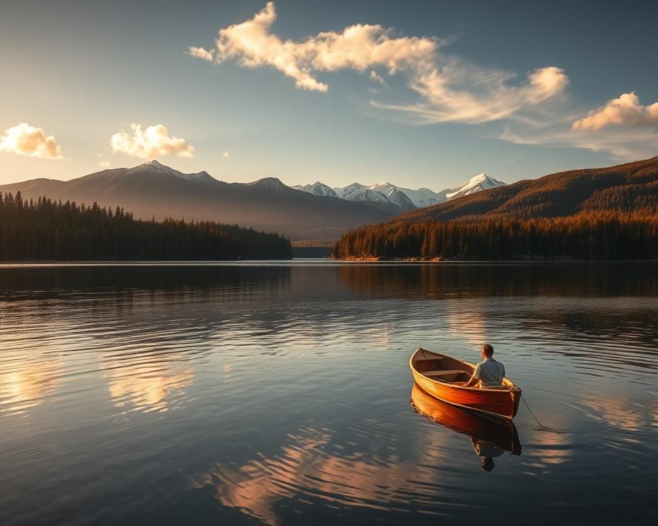 Wie entdeckst du ruhige Seenlandschaften?