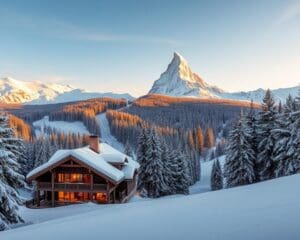 Wie erlebst du Luxus beim Skifahren in den Alpen?