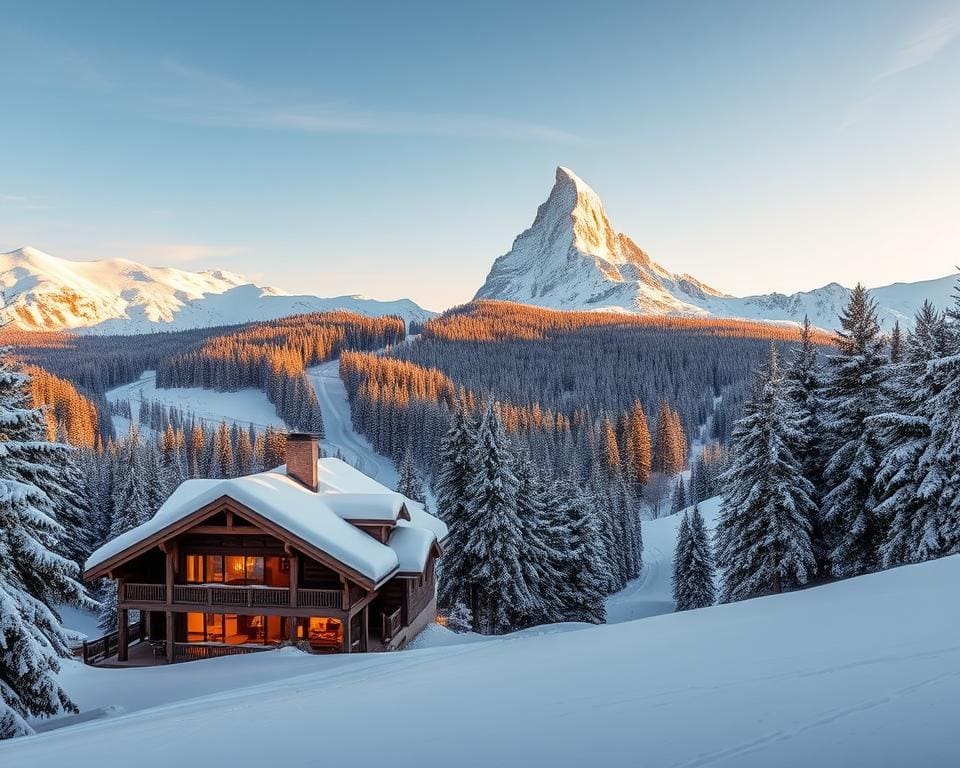 Wie erlebst du Luxus beim Skifahren in den Alpen?