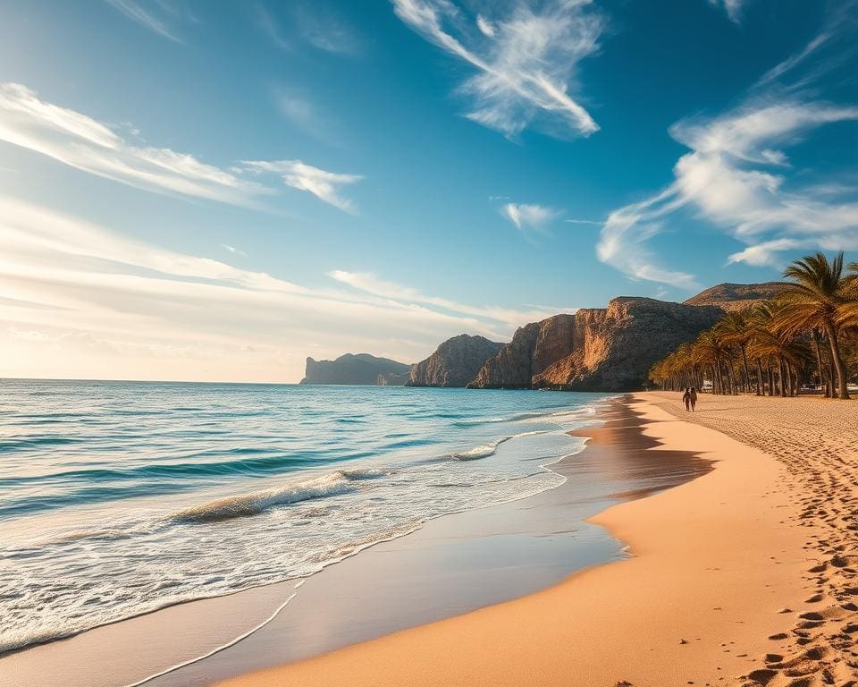 Wie findest du ruhige Strände im Mittelmeerraum?