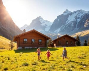 Wie geniesst du Familienferien in den Alpen?