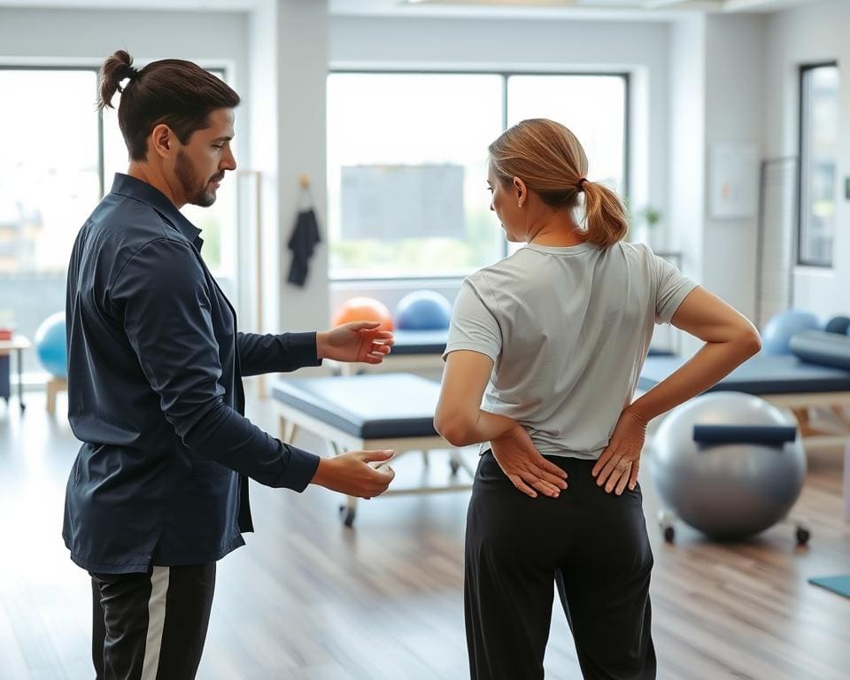 Wie hilft ein Physiotherapeut bei Rueckenbeschwerden?