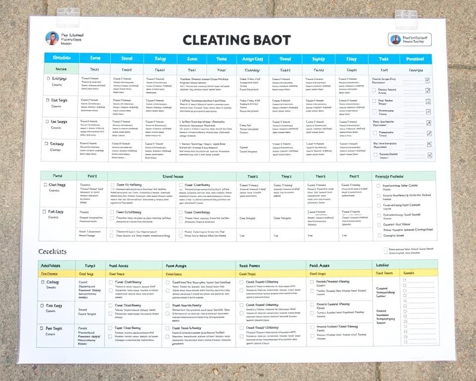 Wie organisiert man effiziente Reinigungsplaene fuer Aussenflaechen?