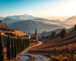 Wie planst du eine Reise durch Norditalien?