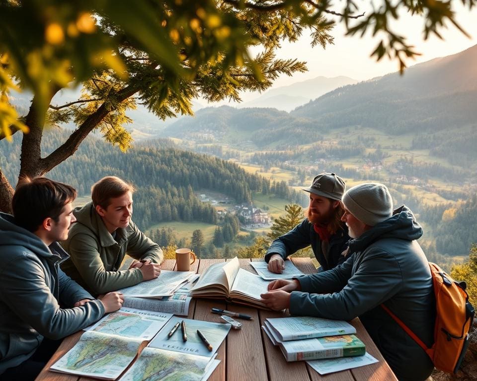 Wie planst du erholsame Ferien in den Bergen?
