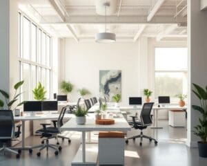 Wie plant ein Architekt moderne Arbeitsraeume?