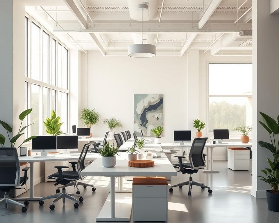 Wie plant ein Architekt moderne Arbeitsraeume?