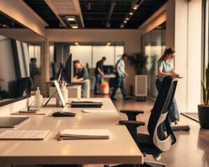 Wie sorgt ein Reinigungsservice fuer Hygiene im Buero?