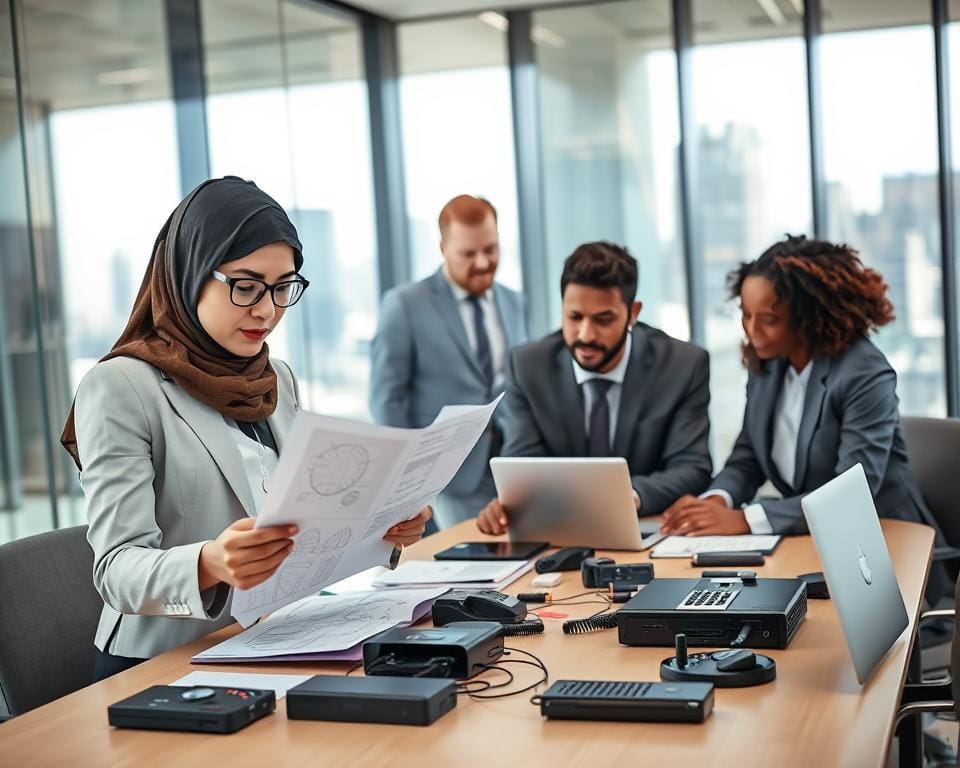 Wie unterstuetzt ein Telekommunikationsberater Firmen?