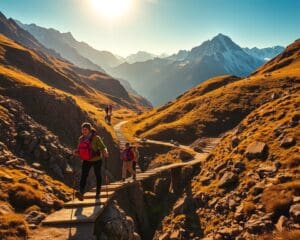 Wie wanderst du sicher auf grosser Hoehe?