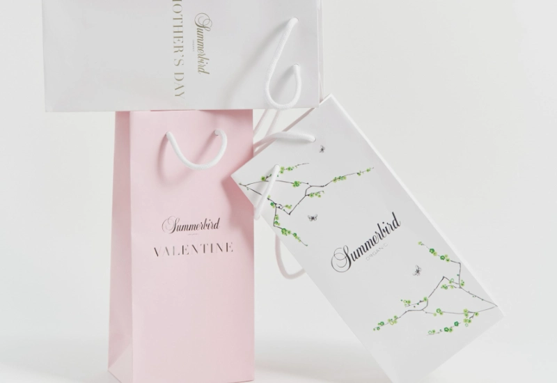 Papiertüten mit Logo