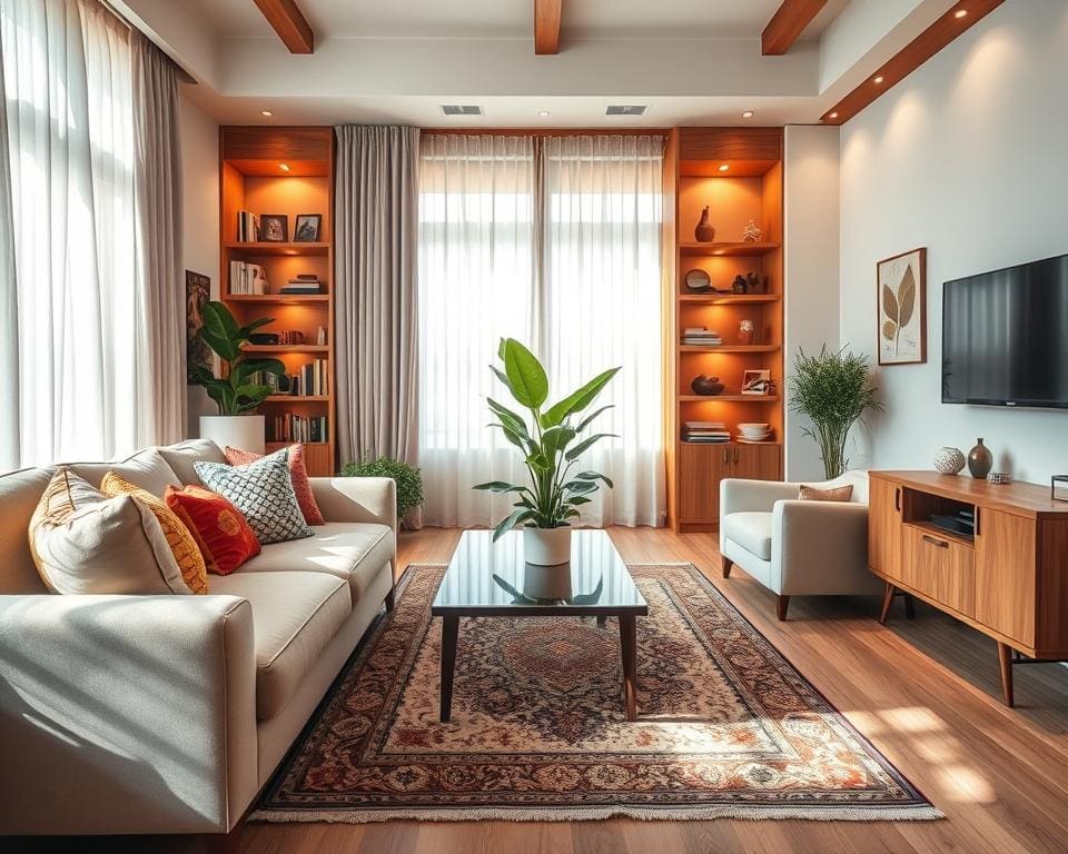 Was macht ein Wohnzimmer einladend?