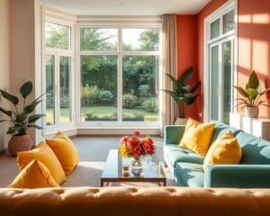 Wie beeinflussen Farben das Raumgefühl?