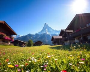 Wie bietet Zermatt prachtvolle Sommersichten?