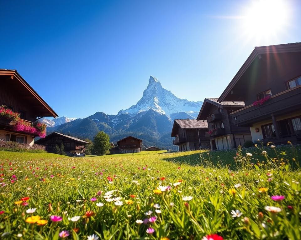 Wie bietet Zermatt prachtvolle Sommersichten?