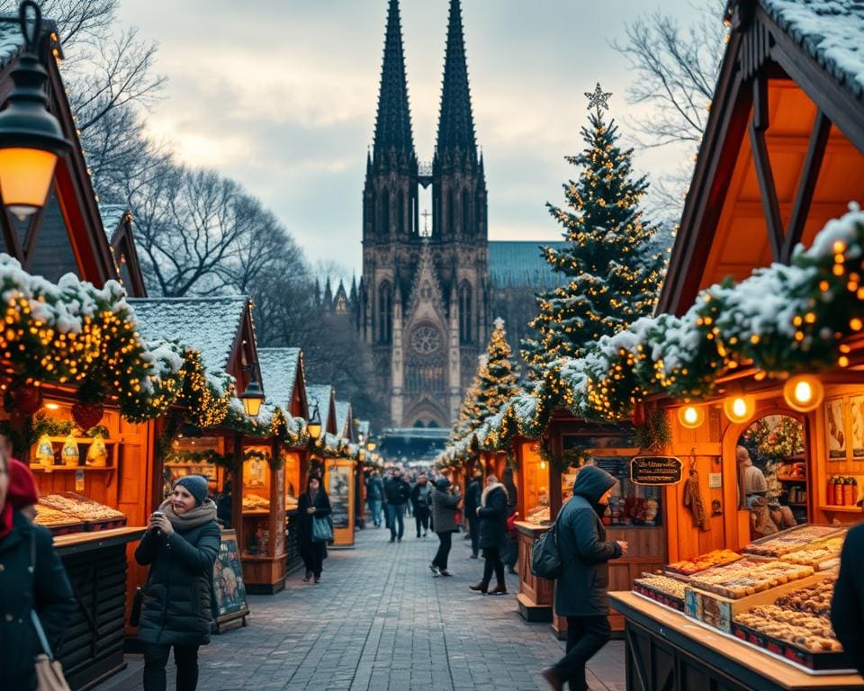 Wie erlebt man Weihnachtszeit in Koeln?